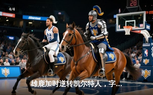 雄鹿加时逆转凯尔特人，字母哥44分12篮板导演惊天翻盘 - 4